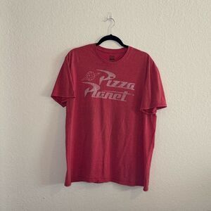Disney Toy Story Pizza Planet Logo Tee Shirt Top Size XL